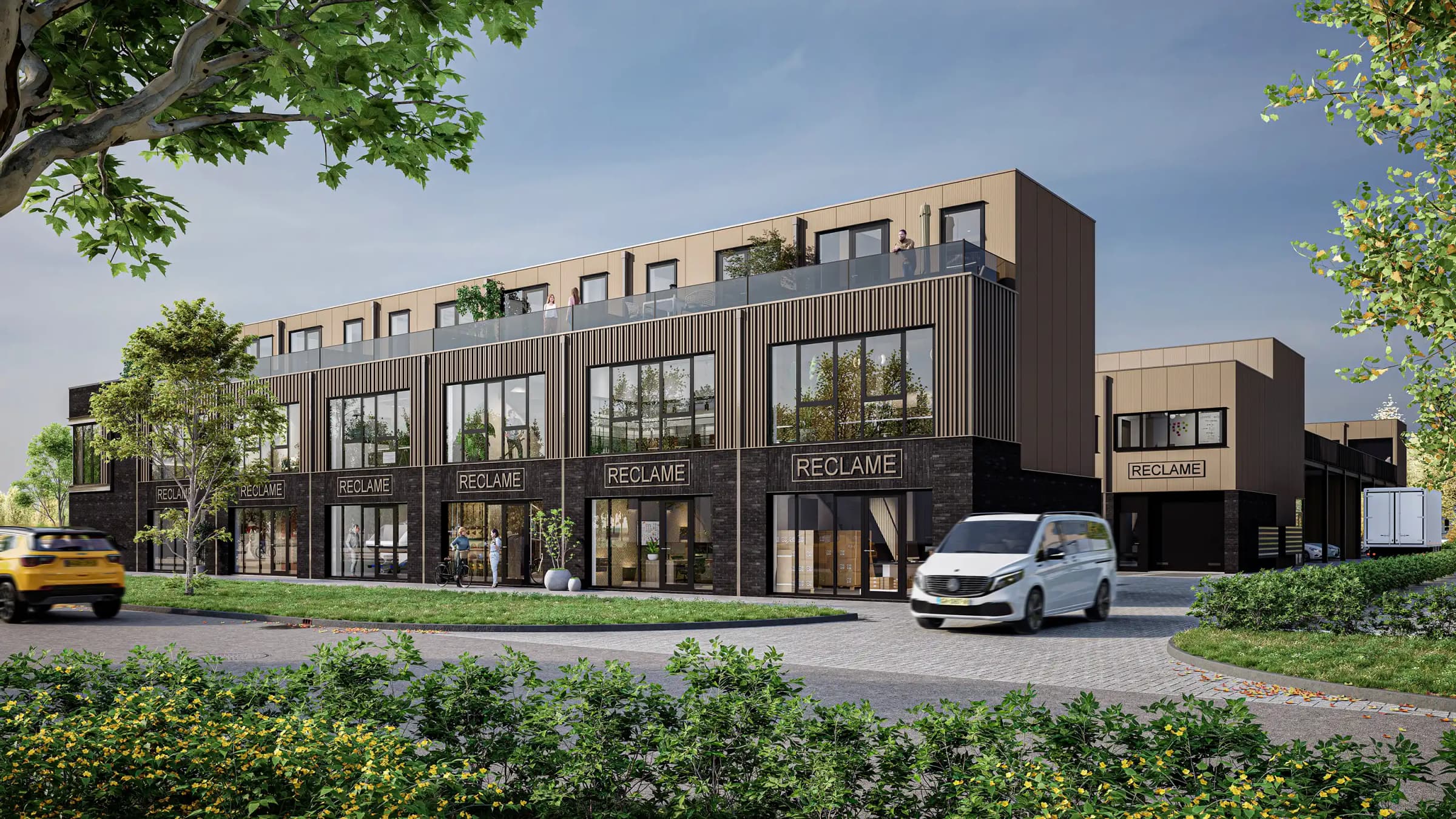 Nieuwbouw bedrijfsunits